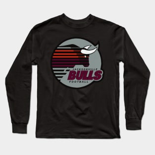 DEFUNCT - Jacksonville Bulls Football USFL Long Sleeve T-Shirt